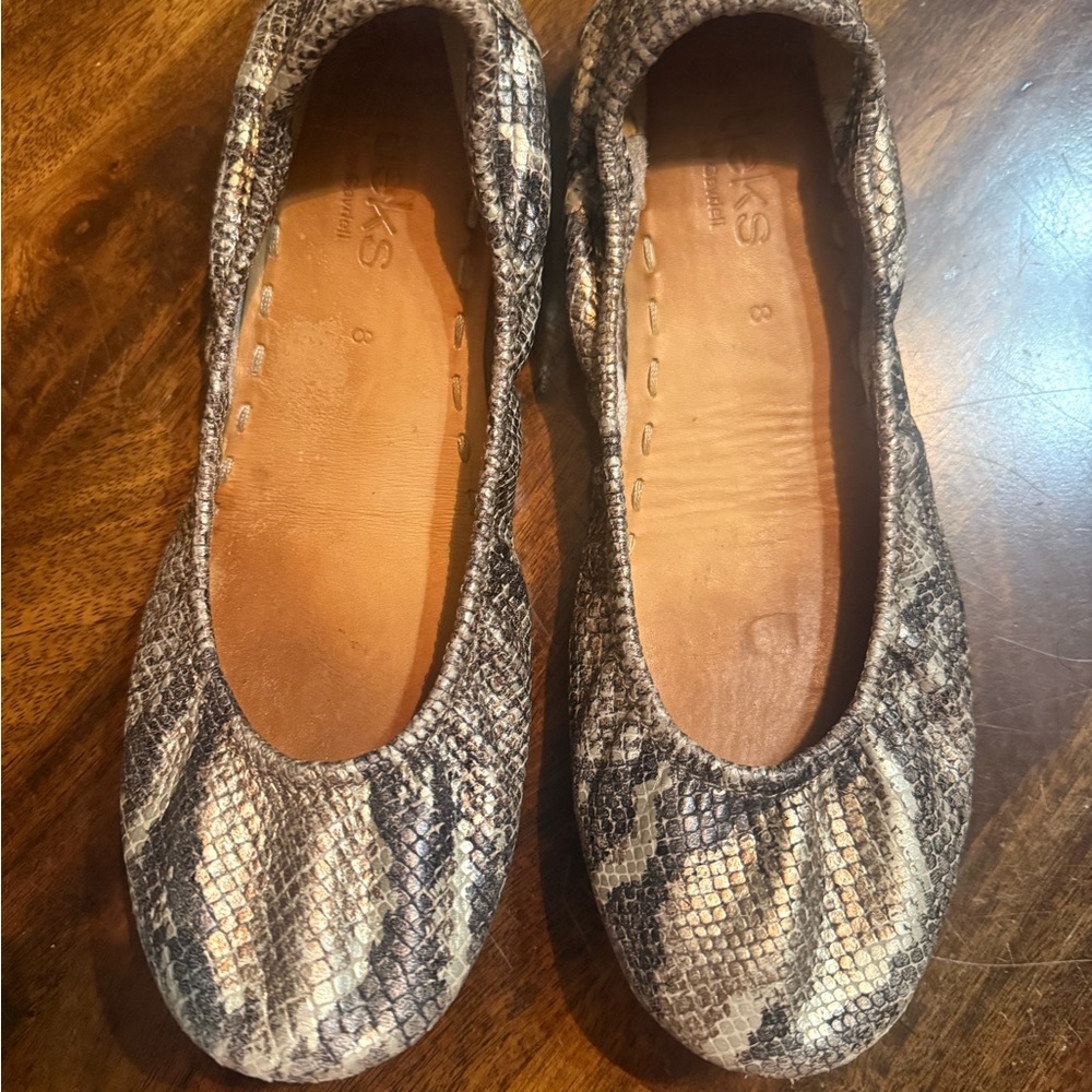 Tieks Exotic Snakeskin Flats